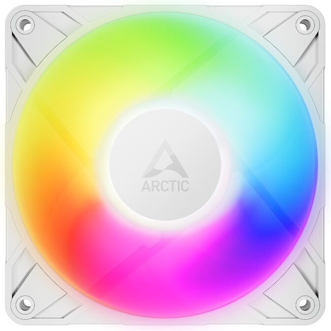 Ventoinha Arctic P12 PRO PWM PST ARGB 120mm (Pack 3) - Branco image number 2