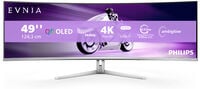 Monitor Curvo Gaming Philips EVNIA 49" 49M2C8900L QD-OLED Dual QHD 144Hz 0.03ms c/Ajuste Alt.