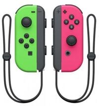 Comando Nintendo Joy-Con (set Esq/Dir) Verde N&eacute;on/Rosa N&eacute;on