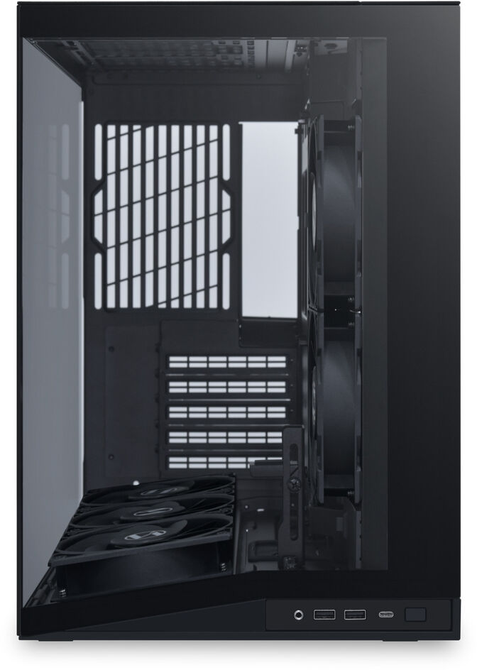 Caixa ATX Lian Li O11 Mini V2 Flow Preto image number 6