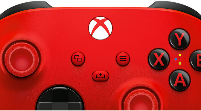 Gamepad Microsoft Xbox Wireless Red image number 2