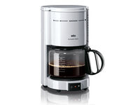 M&aacute;quina de Caf&eacute; de Filtro Braun KF 47/1 WH Branco