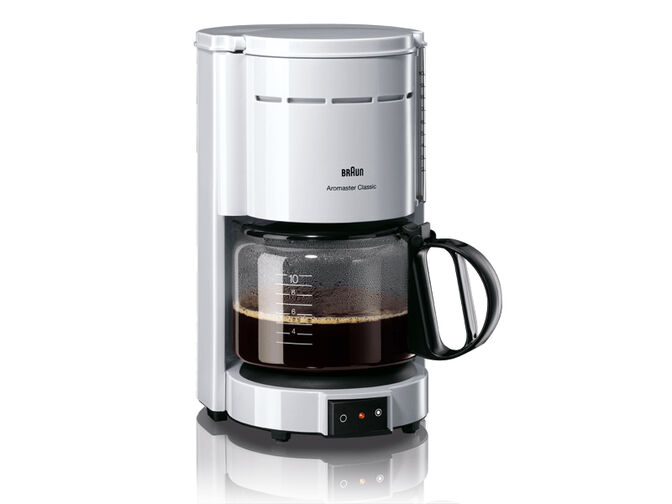 M&aacute;quina de Caf&eacute; de Filtro Braun KF 47/1 WH Branco image number 0