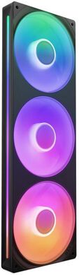 Ventoinha NZXT F360 RGB Core Single-Frame Pretas - Tripla Ventoinha 120mm ( 360mm ) image number null