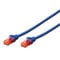 Cabo de Rede Ewent IM1007 Patch Cable CAT 6 UTP 1m Azul