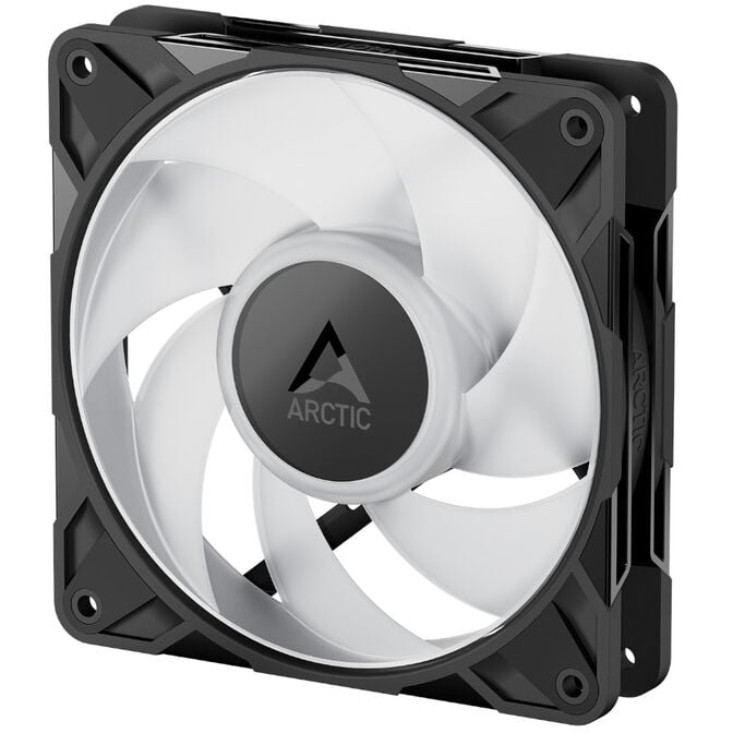 Ventoinha Arctic P12 PRO PWM PST Low Noise ARGB 120mm - Preto image number 3