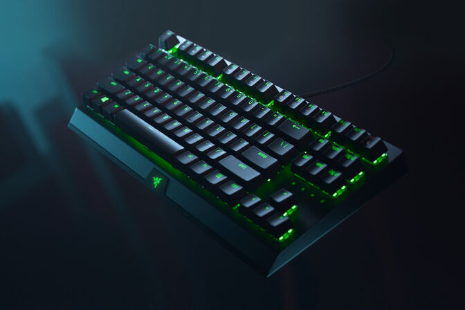 Teclado Razer BlackWidow V3 TKL RGB Yellow Switch (PT) image number 2