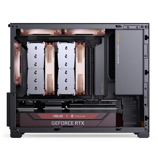 Caixa Micro-ATX Jonsbo D32 PRO Vidro Temperado Preto image number 11