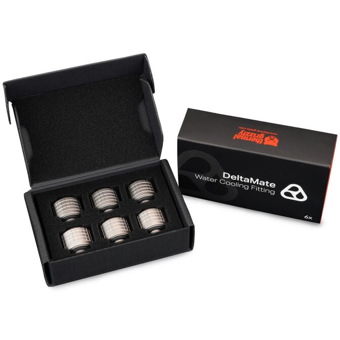 Thermal Grizzly DeltaMate Fitting - ST16 Nickel Mate (Pack 6) image number 2