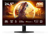 Monitor AOC Gaming 24.5" 25G4SRE Fast IPS FHD 300Hz (OC 310Hz) 0.3ms G-SYNC Compatible