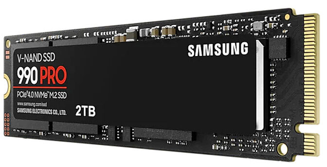SSD Samsung 990 PRO 2TB Gen4 M.2 NVMe (7450/6900MB/s) image number 1
