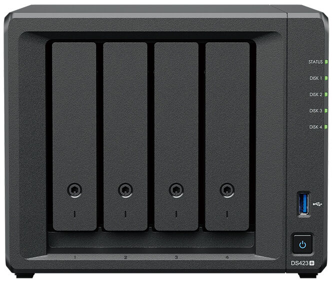 NAS Synology Disk Station DS423+ - 4 Ba&iacute;as - 2.0GHz-2.7GHz 4-core - 2GB RAM image number 0
