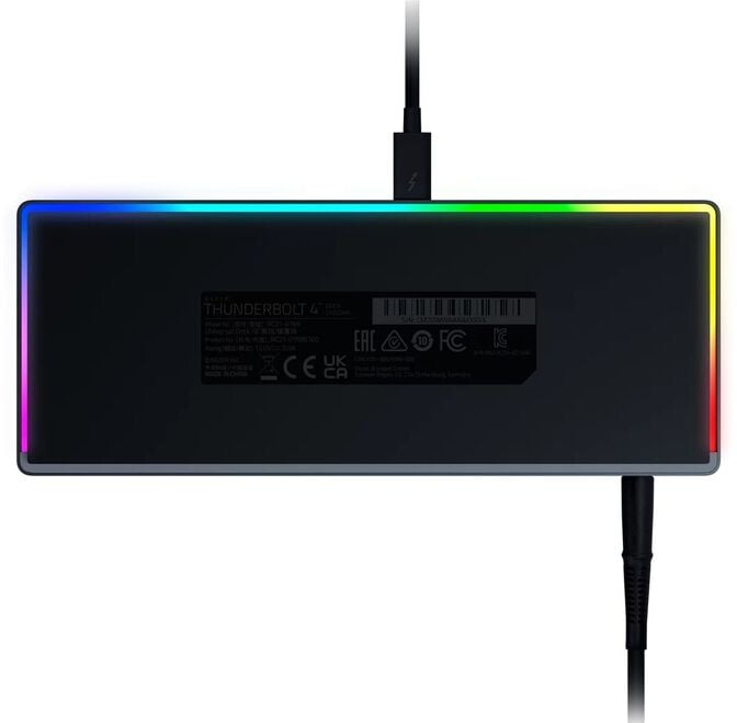 Docking Station Razer Thunderbolt 4 Chroma Black image number 7
