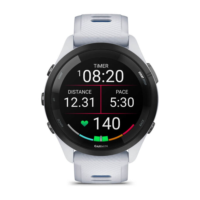 Smartwatch Garmin Forerunner 265 46mm Branco/Azul image number 1