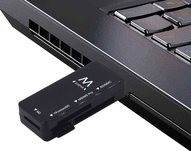 Leitor de Cart&otilde;es Ewent USB 2.0 Multi-Card image number 2