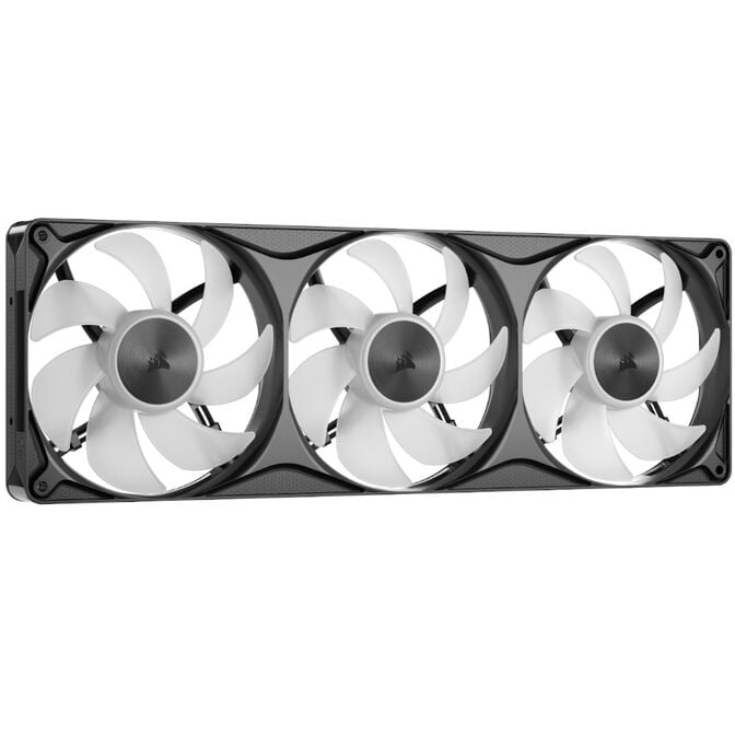 Ventoinha Corsair iCUE Link RS360 II Unified Frame Pretas ARGB PWM Tripla Vento&iacute;nha 120mm (360mm) image number 1