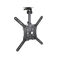 Suporte de Tecto Tooq Tilt Rota&ccedil;&atilde;o e Ajuste em Altura 23" a 55" M&aacute;x 20Kg