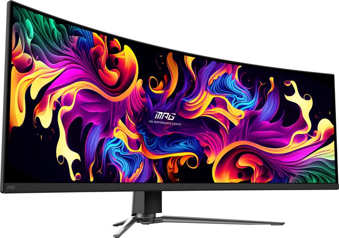 Monitor Curvo MSI MPG 491CQPX QD-OLED 49" DQHD 240Hz USB-C image number 15