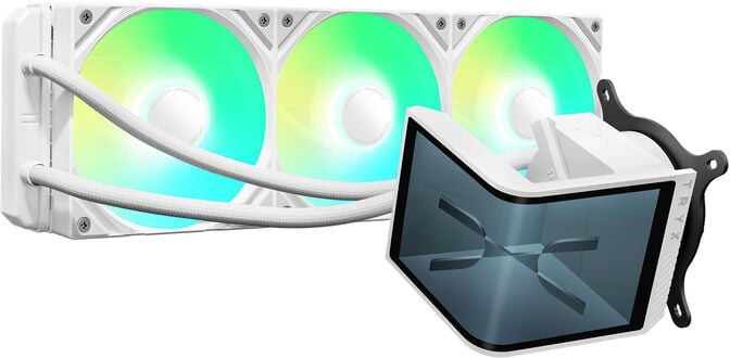 Water Cooler CPU TRYX Panorama SE 360 ARGB Branco image number 3