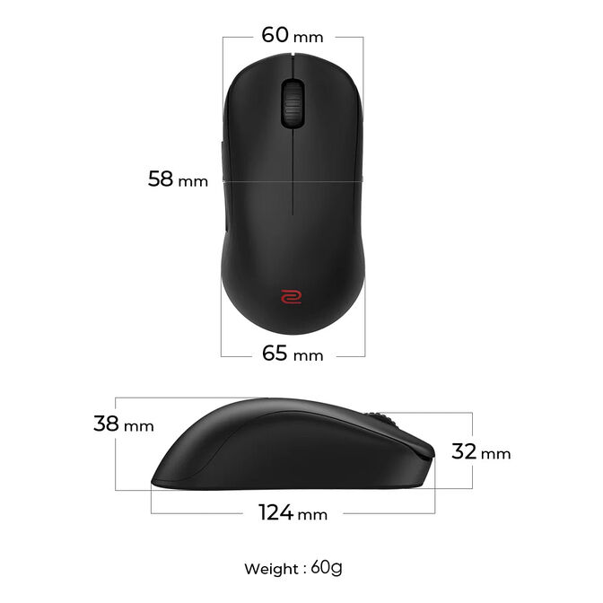 Rato BenQ ZOWIE U2 Wireless image number 6