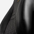 Cadeira noblechairs ICON Real Leather - Preto image number null