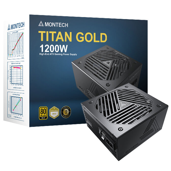Fonte Modular Montech Titan 1200W 80 Plus Gold PCIE5 (Cybenetics Gold) image number 7