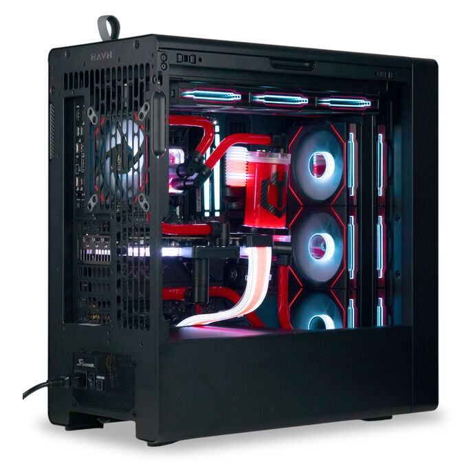 Computador King Mod Liquid-PC Ryzen 7 9850X3D 64GB DDR5 2TB RTX 5090 WiFi W11 image number 2