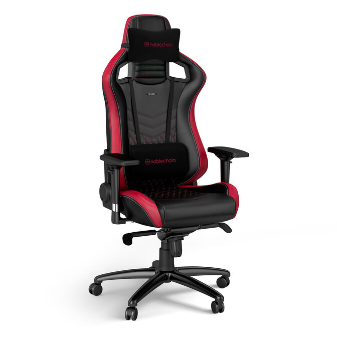 ** B Grade ** Cadeira noblechairs EPIC - mousesports Edition Preto / Vermelho image number 5