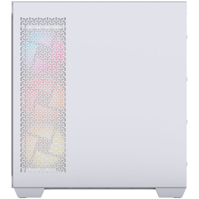 Caixa E-ATX Corsair 3500X LXR Link RGB Branca Vidro Temperado image number 7