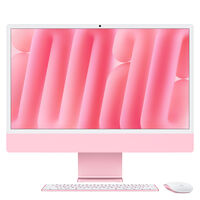All In One Apple iMac 24" M4 8-Cores 16GB RAM 256GB SSD Rosa