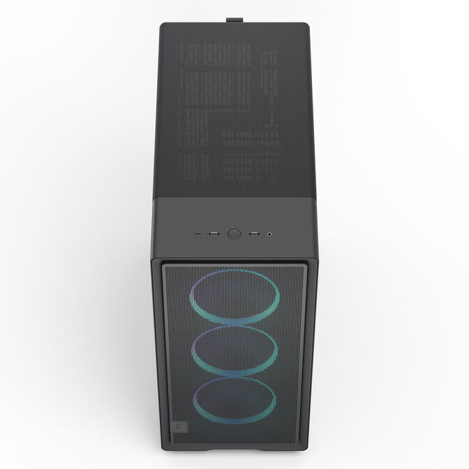 Caixa ATX Fractal Design Epoch Black Tempered Glass RGB Light Tint image number 4