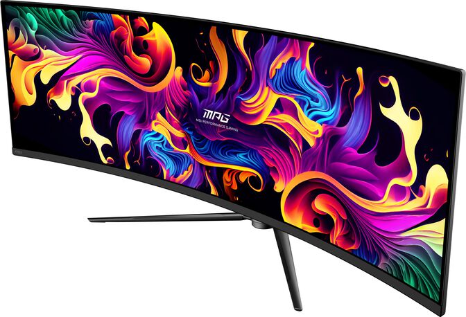 Monitor Curvo MSI MPG 491CQP QD-OLED 49" DQHD 144Hz USB-C image number 19