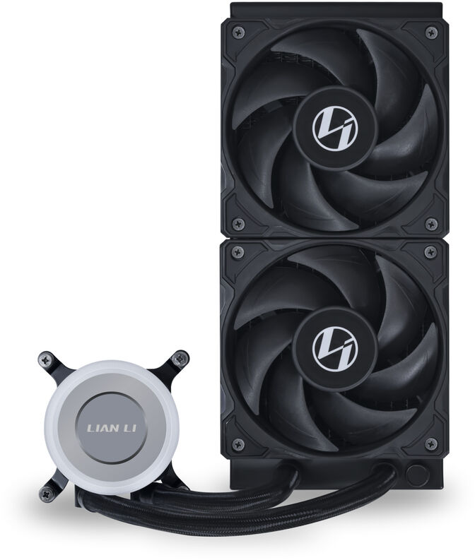 Water Cooler CPU AIO Lian Li GALAHAD II Lite 240P Preto - 240mm image number 3