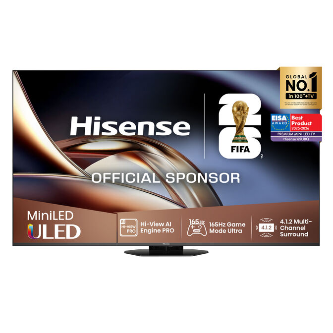 Televis&atilde;o Hisense 65U8Q 65" QD Mini LED UltraHD 4K VIDAA image number 0