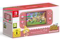 Consola Port&aacute;til Nintendo Switch Lite Coral+Animal Crossing New Horizons