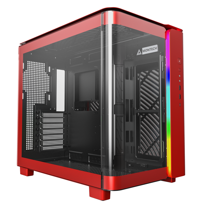 Caixa ATX Montech King 95 Vermelho image number 0