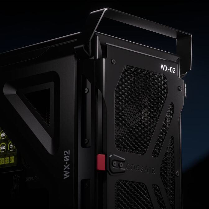 Caixa E-ATX Corsair WARTHOG Perfomance Preto Vidro Temperado image number 22