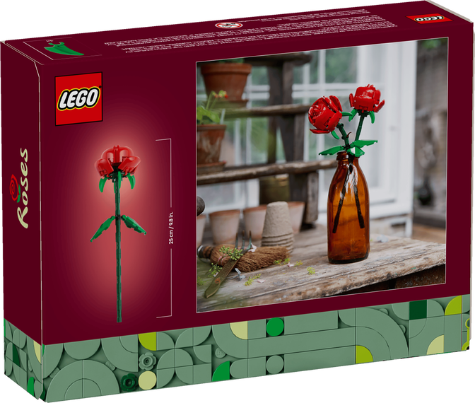 LEGO Botanicals: Rosas, 120 Pe&ccedil;as (40460) image number 1