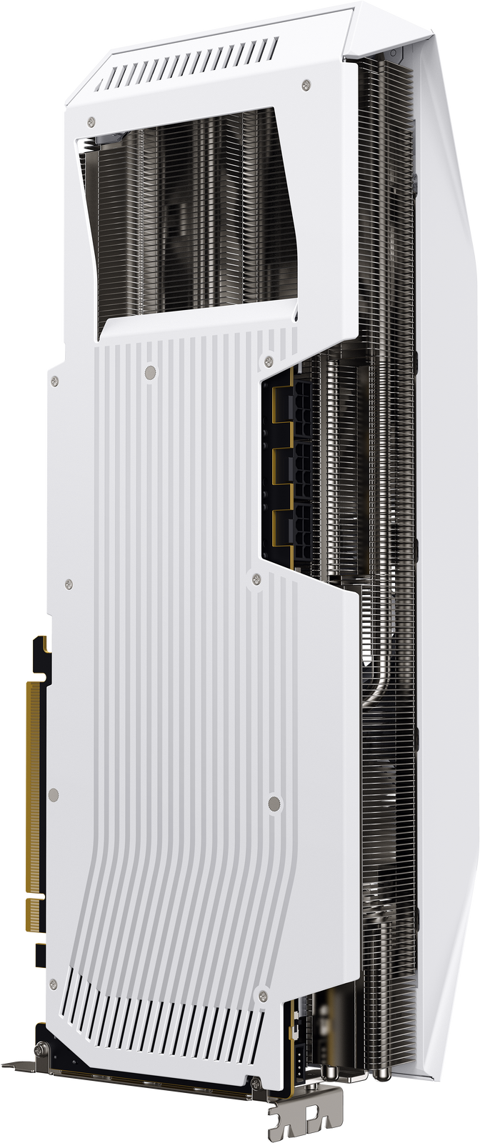 Gr&aacute;fica XFX Radeon RX 9070 XT Mercury OC Gaming White Triple Fan 16GB GDDR6 image number 2