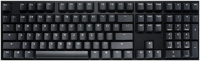 Teclado Mec&acirc;nico Ducky Origin 100% Black MX Red (ES) image number 0