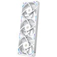 Ventoinha NZXT F360x Perfomance RGB 120mm - Single-Frame Brancas - Tripla Vento&iacute;nha 120mm (360mm) image number null