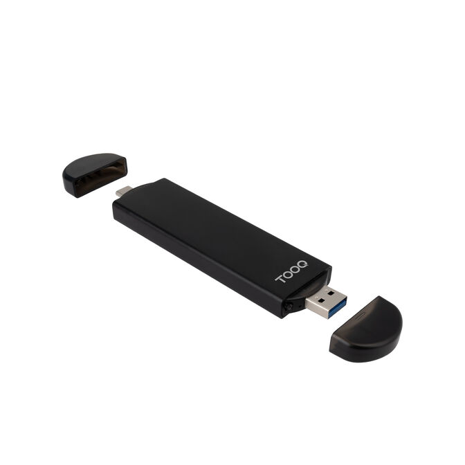 Caixa SSD Tooq TQE-2240B M.2 NGFF/NVMe USB3.2 Gen 2 USB-C+USB-A image number 1