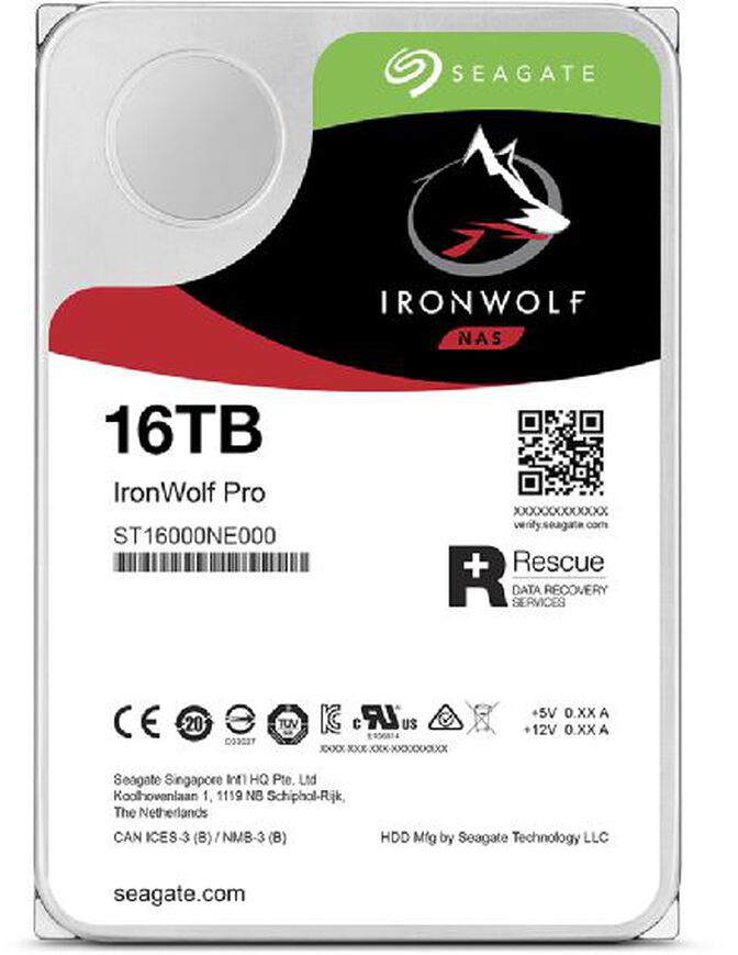 Disco Seagate IronWolf Pro 16TB 7200rpm 256MB SATA III image number 3