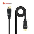 Cabo DisplayPort 1.4 Nanocable DP M/M 0.5 M Certificado VESA image number null