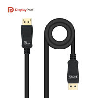 Cabo DisplayPort 1.4 Nanocable DP M/M 0.5 M Certificado VESA