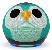 Coluna Inteligente Amazon Echo Dot Kids (5.&ordf; Gera&ccedil;&atilde;o) Alexa Azul