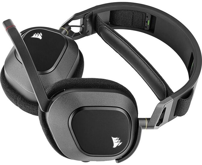 Headset Corsair HS80 RGB Wireless Preto image number 2