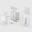 Caixa E-ATX Fractal Design Summit Chalk White Solid image number null
