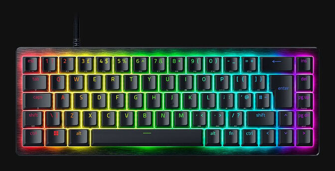 Teclado Razer Huntsman V3 HE Mini 65% RGB Magnetic Switch 8KHz (US) image number 5