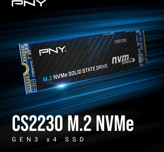 SSD PNY CS2230 2TB Gen4 M.2 NVMe (3300/2600MB/s) image number 2